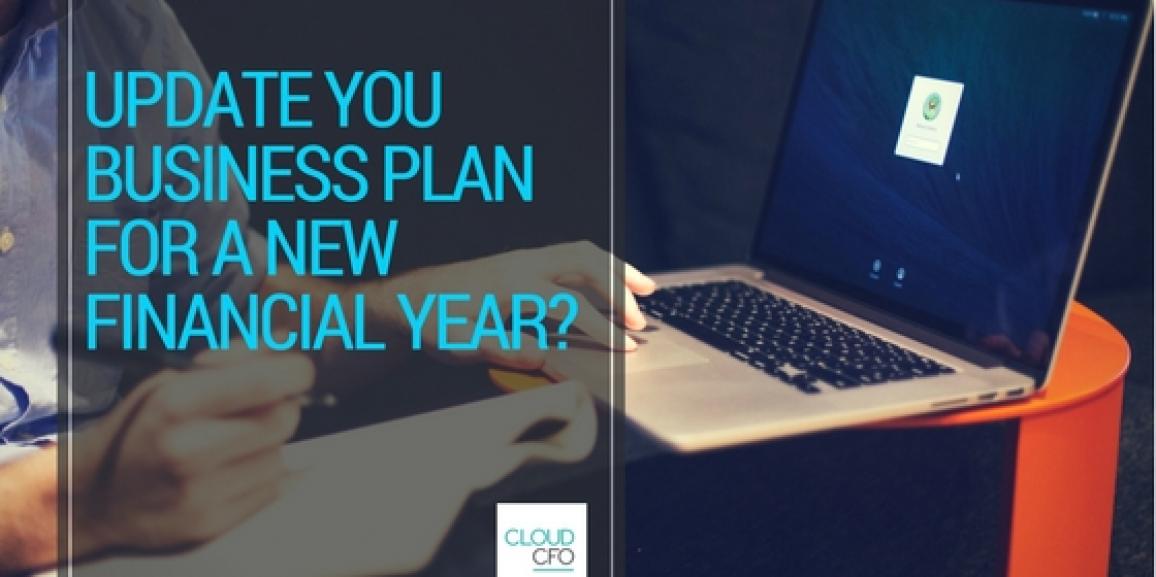 Update your business plan for a new financial year